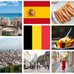10 DIFFERENCES BETWEEN BRUSSELS AND MALAGA